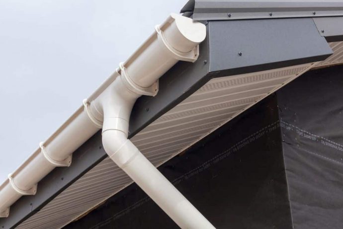 Rain Roof Gutter — SEQ Roof Repaints In Gold Coast